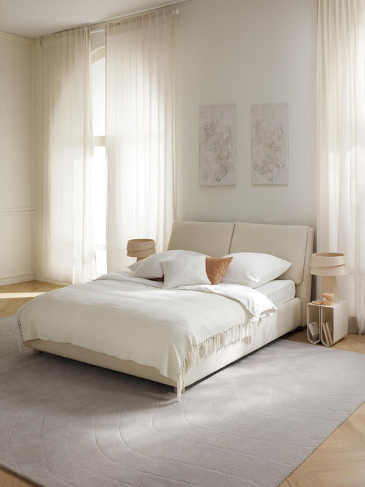 Lit LAURA sur mesure | Lit design moderne rembourré | Ryo Design
