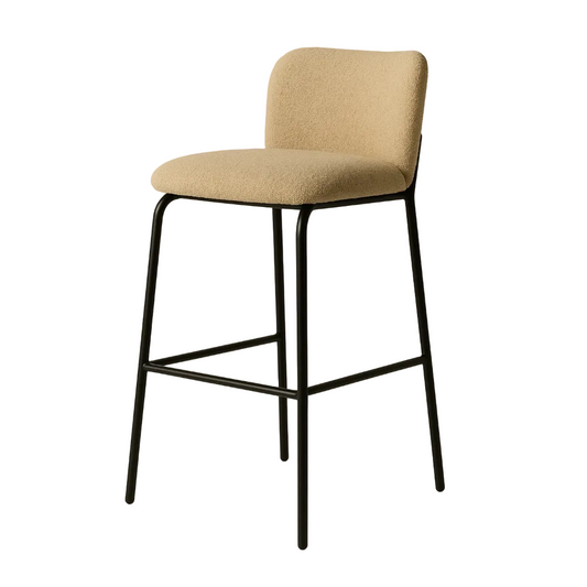 Tabouret CAPRI | Tabouret de bar design métal noir ou doré – Ryo Design