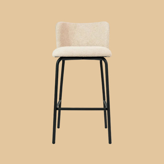 Tabouret CAPRI | Tabouret de bar design métal noir ou doré – Ryo Design