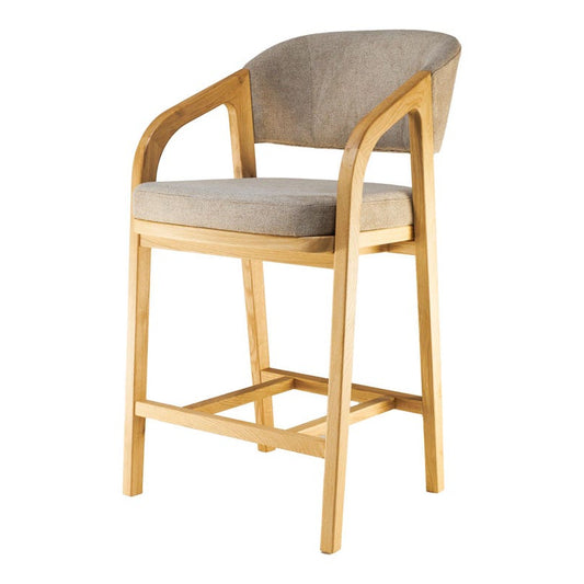 Tabouret de bar en chêne massif Soft Wood Light – Design scandinave