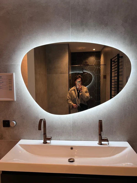 Miroir GALE | Miroir LED design salle de bain | Ryo Design