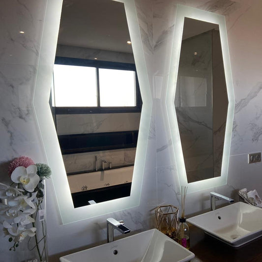 Miroir LED Maroc 150x70 | Miroir lumineux salle de bain | Ryo Design