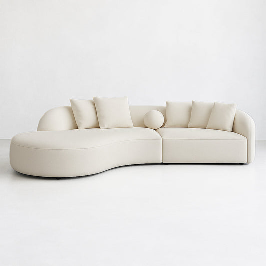 Canapé LUNZEN – Modèle Incurvé, Design Confort & Élégance