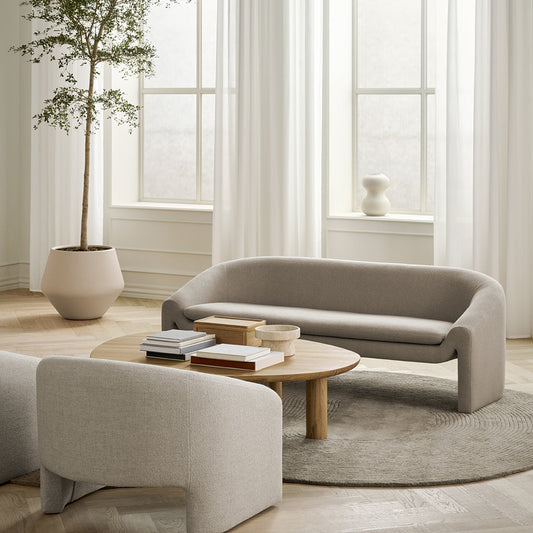 Canapé MIELO | Canapé design courbé contemporain