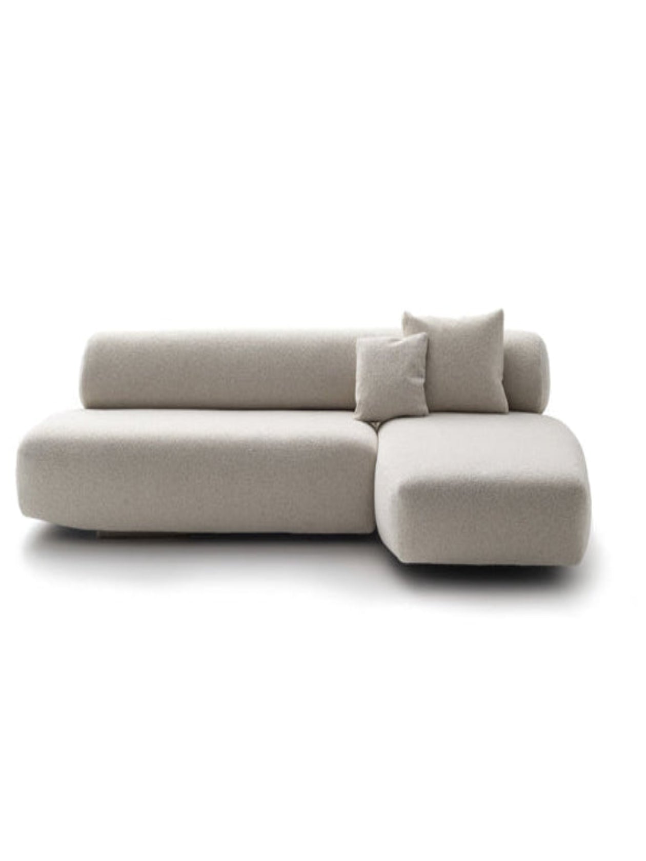 Canapé d’Angle GOGAN écru | Canapé design moderne