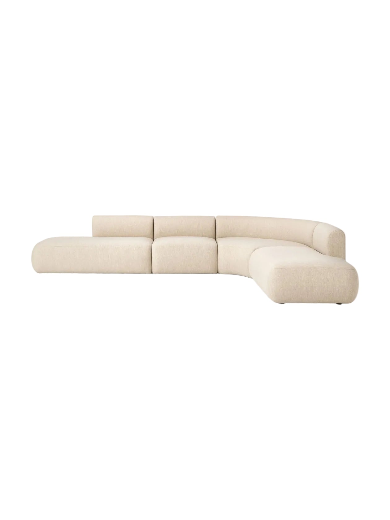 Canapé d’Angle SOLÉA écru | Canapé design contemporain – Ryo Design