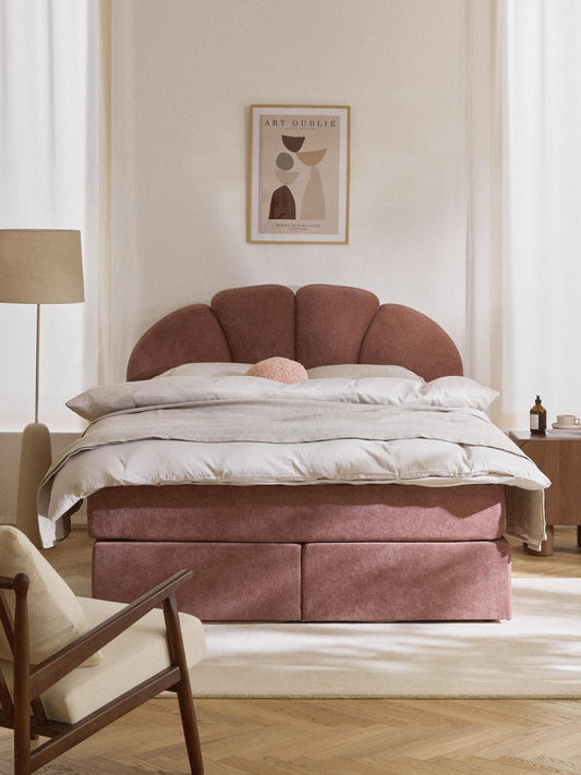 Lit ROMIA sur mesure | Lit design moderne rembourré | Ryo Design