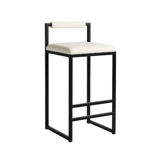 Tabouret LINEA | Tabouret design métal noir ou doré – Ryo Design