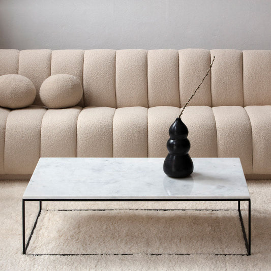 Table basse rectangulaire en marbre | Table basse design sur mesure | Ryo Design