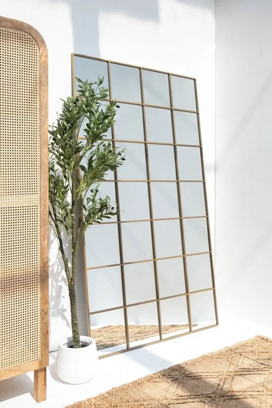 Grand Miroir Structuré | Miroir Verrière Design Luxe | Ryo Design