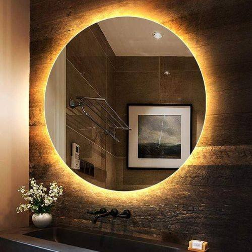 Miroir salle de bain cercle lumineux | Miroir LED rond | Ryo Design