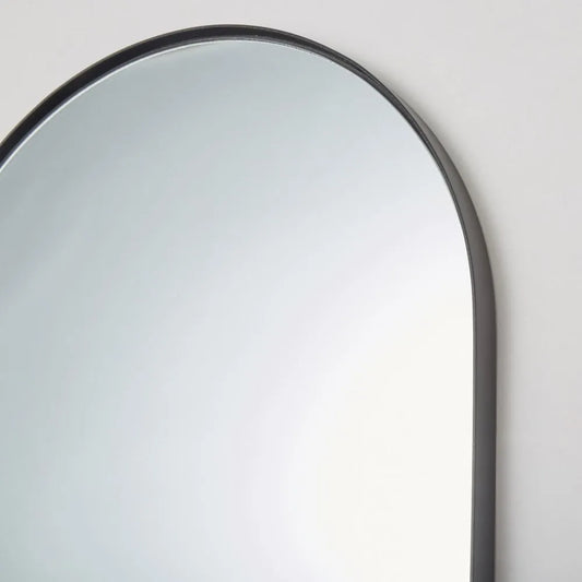 Trio de Miroirs Rétro en Métal Noir | Miroirs Décoratifs Néo-Vintage | Ryo Design