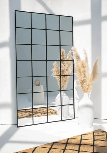 Grand Miroir Structuré | Miroir Verrière Design Luxe | Ryo Design