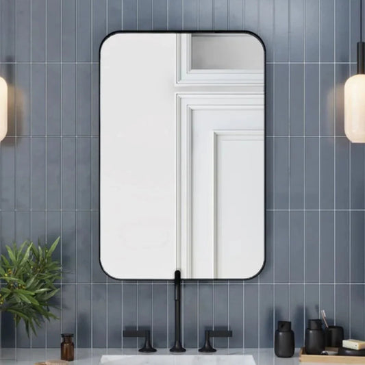 Miroir salle de bain rectangulaire doré | Ryo Design