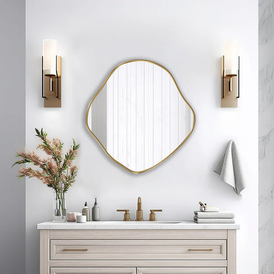 Miroir NORDE | Miroir asymétrique organique design | Ryo Design